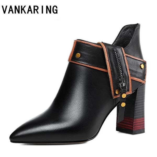 2020 women boots vintage block heel ankle boots side zipper high heels women autumn winter party dress shoes big size, Black
2020 women boots vintage block heel ankle boots side zipper high heels women autumn winter party dress shoes big size, Black
