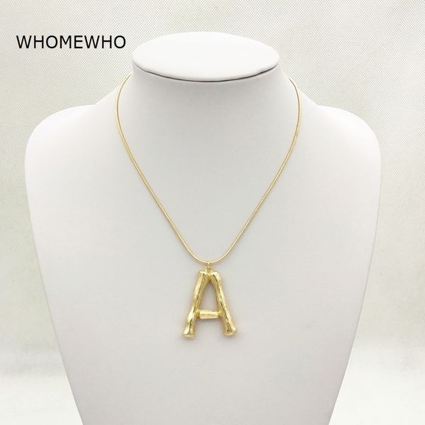 gold hammered metal bamboo 26 letter alphabet a-z minimalist initial statement pendant necklace fashion snake chain neck jewelry, Silver
gold hammered metal bamboo 26 letter alphabet a-z minimalist initial statement pendant necklace fashion snake chain neck jewelry, Silver