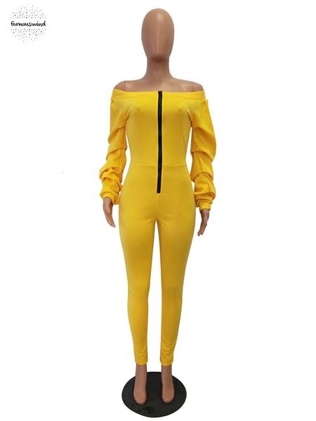 casual women long jumpsuit zipper front slash neck off shoulder puff sleeve thick fashion overalls female jumper, Black;white
casual women long jumpsuit zipper front slash neck off shoulder puff sleeve thick fashion overalls female jumper, Black;white