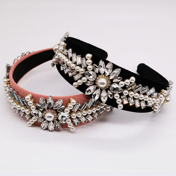 charm velvet hairbands luxury clear crystal wedding rhinestone tiara handmade bridal hair jewelry head accessories headpiece women crown, Golden;white
charm velvet hairbands luxury clear crystal wedding rhinestone tiara handmade bridal hair jewelry head accessories headpiece women crown, Golden;white