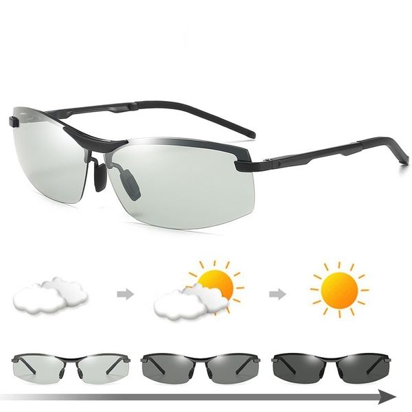 aoron pchromic sunglasses men polarized hd rimless glasses women driving goggles anti-glare sun glasses zonnebril heren, White;black
aoron pchromic sunglasses men polarized hd rimless glasses women driving goggles anti-glare sun glasses zonnebril heren, White;black