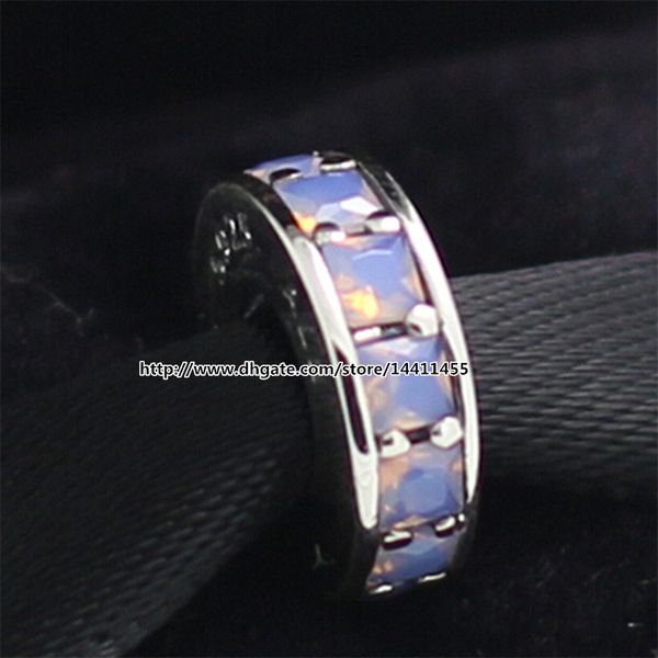2015 winter new 925 sterling silver eternity spacer charm bead with opalescent crystal fits european pandora jewelry bracelets & necklace, Black
2015 winter new 925 sterling silver eternity spacer charm bead with opalescent crystal fits european pandora jewelry bracelets & necklace, Black