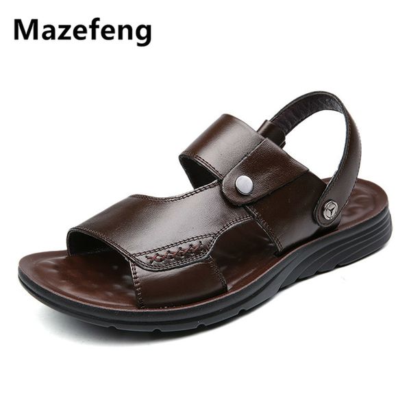 2019 summer genuine up out door shoes men sandals handmade classic for male soft walking beach sandalias sandal slides, Black
2019 summer genuine up out door shoes men sandals handmade classic for male soft walking beach sandalias sandal slides, Black