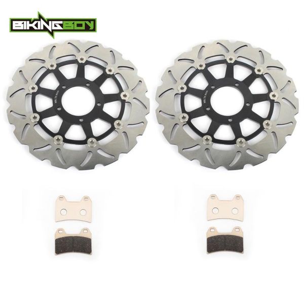 bikingboy front brake discs disks rotors pads for hypermotard 796 2010 2011 2012 2013 hypermotard 1100 2007 2008 2009
bikingboy front brake discs disks rotors pads for hypermotard 796 2010 2011 2012 2013 hypermotard 1100 2007 2008 2009