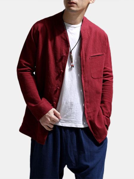 long sleeve summer casual mens apparel fashion designer handsome shirts solid color mandarin collar shirt flax, White;black
long sleeve summer casual mens apparel fashion designer handsome shirts solid color mandarin collar shirt flax, White;black