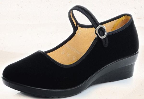 2019 women's shoes in spring and autumn with new style slope heel round head suede@1005, Black
2019 women's shoes in spring and autumn with new style slope heel round head suede@1005, Black
