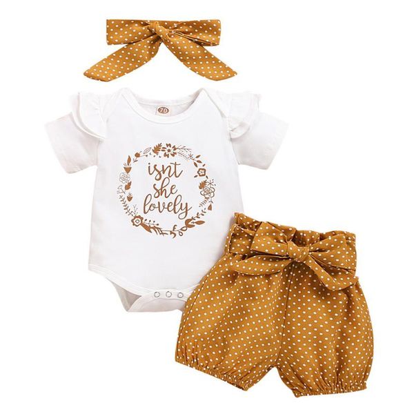 summer baby shorts set khaki bodysuit+pants+headband toddler girl clothing baby girl clothes suit for newborn 9-12months d30, White
summer baby shorts set khaki bodysuit+pants+headband toddler girl clothing baby girl clothes suit for newborn 9-12months d30, White