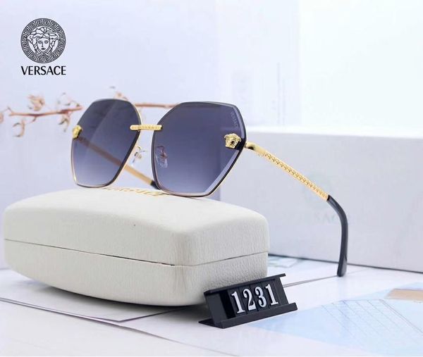 summer womens man metal designer sunglasses luxury sunglasses polarized goggle glasses 1231 uv400 6 colors optional with box, White;black 
summer womens man metal designer sunglasses luxury sunglasses polarized goggle glasses 1231 uv400 6 colors optional with box, White;black