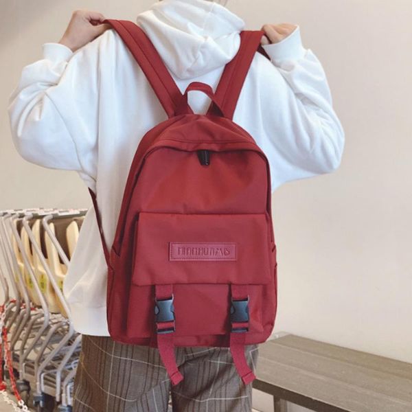 school backpack women 2020 canvas backpacks bag simple style school bag for teenage girls harajuku shoulder bags fashion bookbag
school backpack women 2020 canvas backpacks bag simple style school bag for teenage girls harajuku shoulder bags fashion bookbag