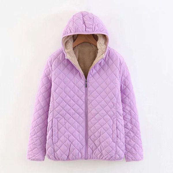 2018 autumn and winter new style diamond lattice candy-colored hooded cotton-padded clothes women's d899, Blue;black
2018 autumn and winter new style diamond lattice candy-colored hooded cotton-padded clothes women's d899, Blue;black