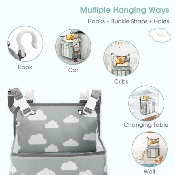 hanging foldable baby bed organizer nursing storage bag holder diaper stacker portable dual layer gift multi function home storage boxes & b
hanging foldable baby bed organizer nursing storage bag holder diaper stacker portable dual layer gift multi function home storage boxes & b