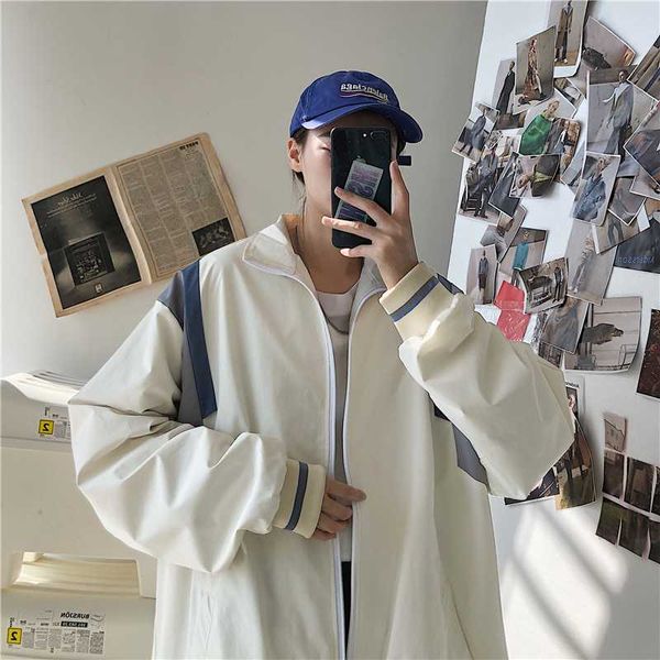 spring rack jacket men's fashion hit color casual jacket man streetwear wild loose hip hop bomber mens outwear m-xl, Black;brown
spring rack jacket men's fashion hit color casual jacket man streetwear wild loose hip hop bomber mens outwear m-xl, Black;brown