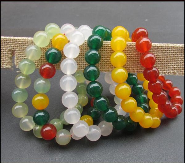 new designer sells high-quality color agate bracelet fashion hip-hop red, yellow, green and white chalcedony buddha beads with chalcedony cr, Black
new designer sells high-quality color agate bracelet fashion hip-hop red, yellow, green and white chalcedony buddha beads with chalcedony cr, Black