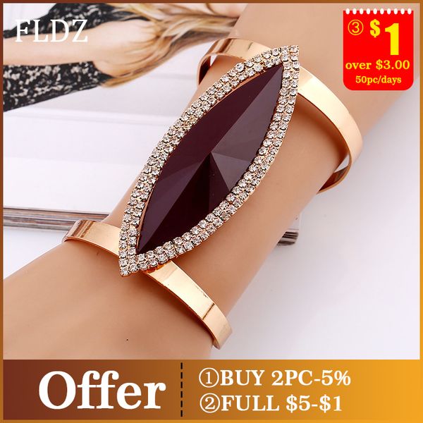 2019 new fashion metal bangles for women trendy crystal metal bracelet smooth wide opening bangle jewelry accessory party gifts, Black
2019 new fashion metal bangles for women trendy crystal metal bracelet smooth wide opening bangle jewelry accessory party gifts, Black