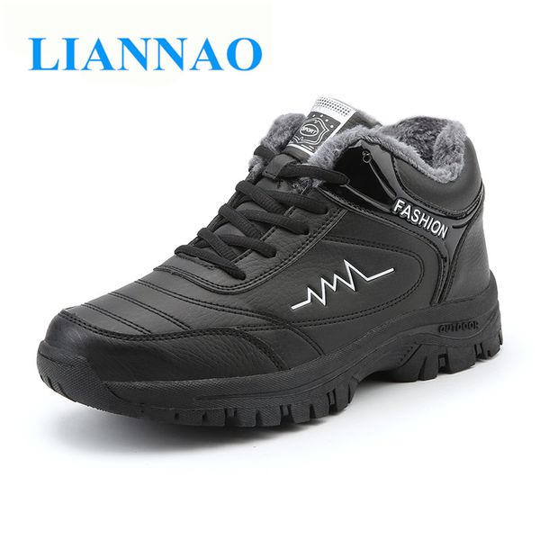 winter snow boots men plush winter warm boots men anti-slip casual shoes outdoor comfortable botas hombre, Black
winter snow boots men plush winter warm boots men anti-slip casual shoes outdoor comfortable botas hombre, Black