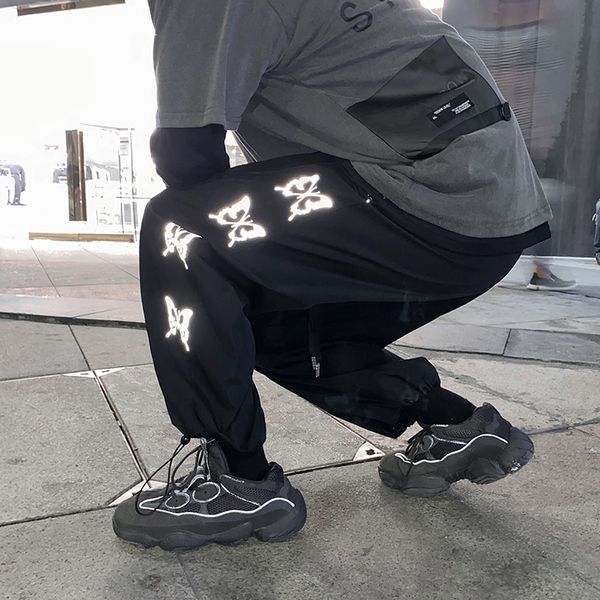 men's pants cargo streetwear hip hop men loose joggers sweatpants plus size track pocket elastic waist ankle length trousers, Black
men's pants cargo streetwear hip hop men loose joggers sweatpants plus size track pocket elastic waist ankle length trousers, Black