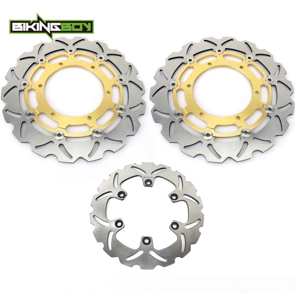 bikingboy for yzf r7 1999 2000 2001 99 00 01 ow02 round / wavy full sets front rear brake discs disks rotors
bikingboy for yzf r7 1999 2000 2001 99 00 01 ow02 round / wavy full sets front rear brake discs disks rotors