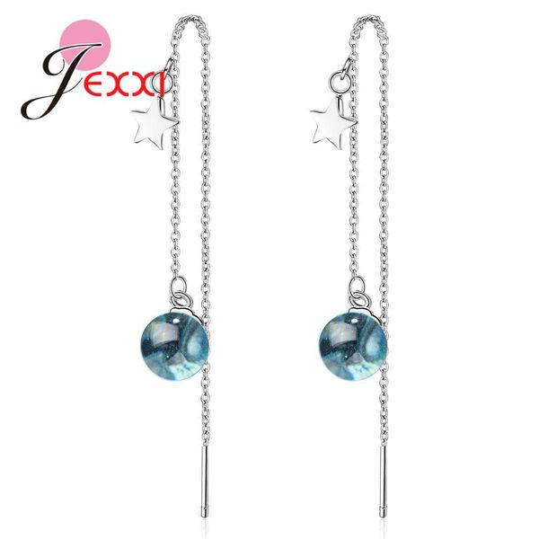 jexxi real pure box chian long thread стерлингового серебра 925 пробы мотаться серьги с синими камнями звезды женщины партия свадьба brincos, Silver
jexxi real pure box chian long thread стерлингового серебра 925 пробы мотаться серьги с синими камнями звезды женщины партия свадьба brincos, Silver