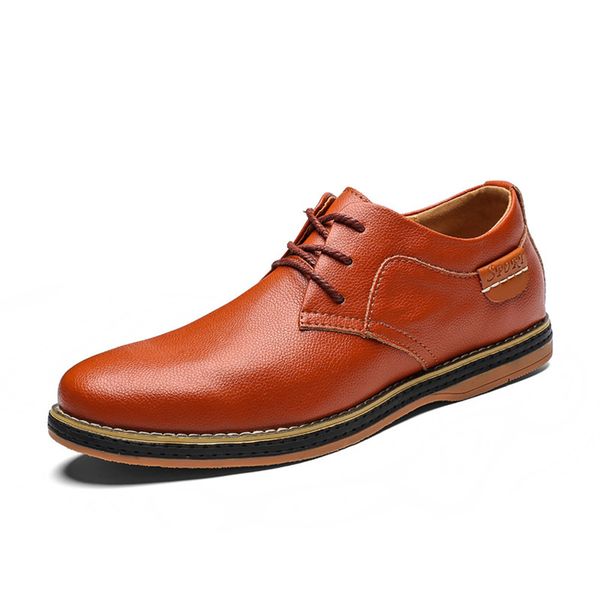 zunyu 2019 spring new leather casual men shoes fashion men's flats round toe comfortable office men dress shoes plus size 38-48, Black
zunyu 2019 spring new leather casual men shoes fashion men's flats round toe comfortable office men dress shoes plus size 38-48, Black