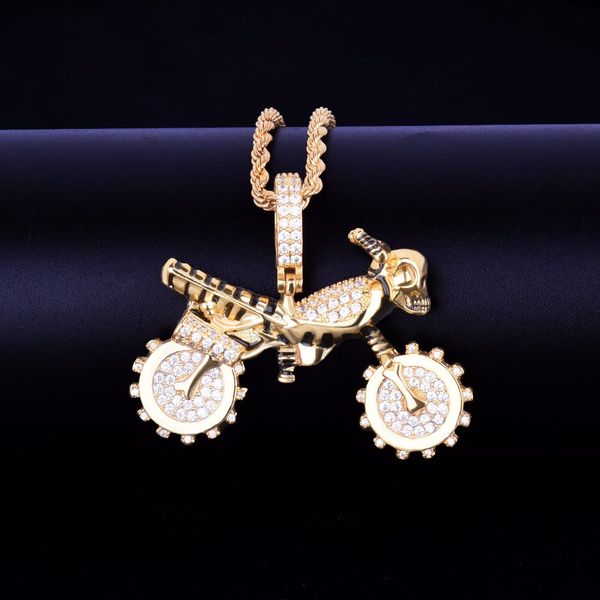 new men's skull head necklace skeleton motorcycle ride pendant iced out cz fashion hip hop jewelry, Silver
new men's skull head necklace skeleton motorcycle ride pendant iced out cz fashion hip hop jewelry, Silver