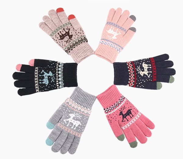 maxi iwarm knitted wool touch screen gloves female warm plus velvet couple winter gloves capacitive gloves fashion christmas gift for iphone, Blue;gray
maxi iwarm knitted wool touch screen gloves female warm plus velvet couple winter gloves capacitive gloves fashion christmas gift for iphone, Blue;gray