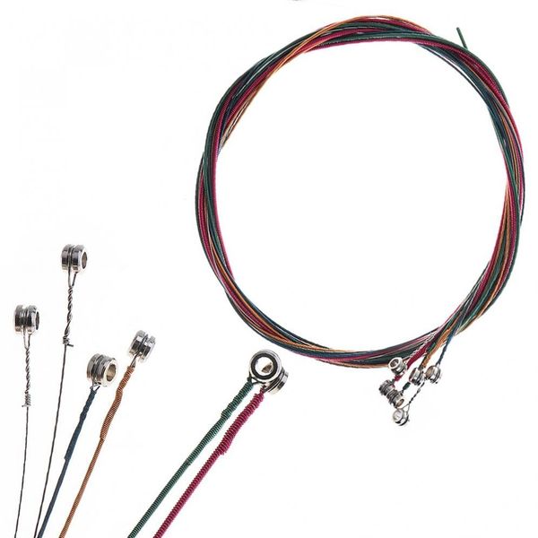 universal 6pcs/set rainbow colorful guitar strings replacement part for acoustic classic guitar / folk guitar
universal 6pcs/set rainbow colorful guitar strings replacement part for acoustic classic guitar / folk guitar