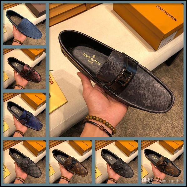 18ss итальянская mens свадебная обувь повседневная бренды скольжение на формальных luxury shoes men мокасины мокасины genuine leather brown, Black
18ss итальянская mens свадебная обувь повседневная бренды скольжение на формальных luxury shoes men мокасины мокасины genuine leather brown, Black