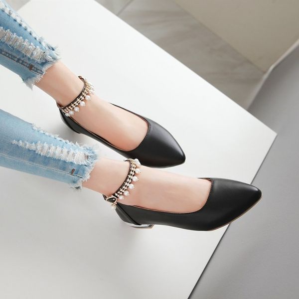 big size 11 12 13 ladies high heels women shoes woman pumps package the heel package toes pointed thick with single shoes, Black
big size 11 12 13 ladies high heels women shoes woman pumps package the heel package toes pointed thick with single shoes, Black