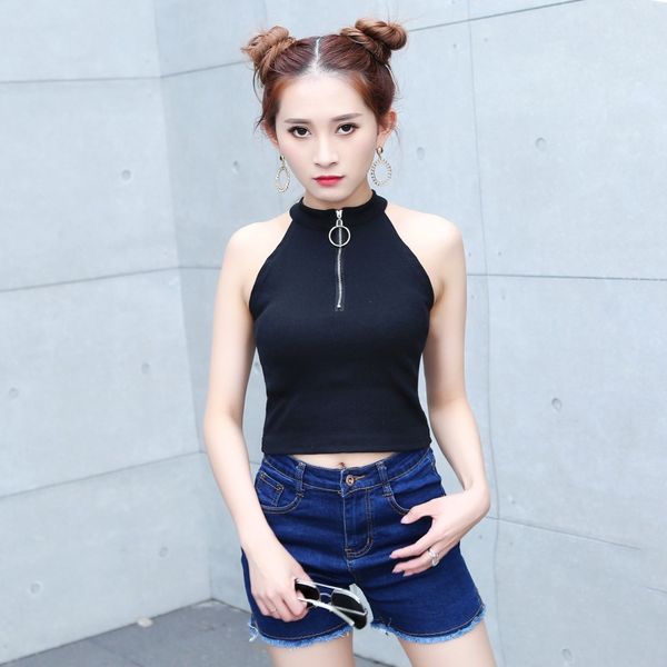 crop women's casual strapless halter neck slim tanks vests sleeveless knitted rk, White
crop women's casual strapless halter neck slim tanks vests sleeveless knitted rk, White