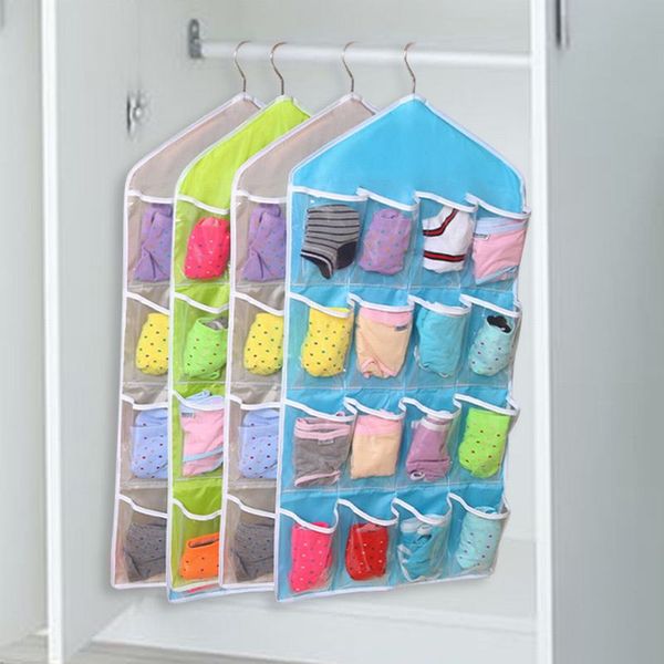 lasperal 16 pockets multifunction hanging socks underwear bra storage bag sorting storage bag hanging closet organizer on walls
lasperal 16 pockets multifunction hanging socks underwear bra storage bag sorting storage bag hanging closet organizer on walls