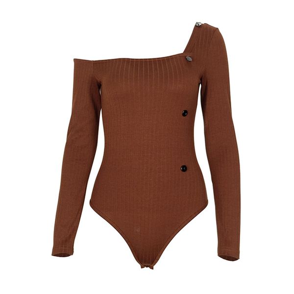 women knitted slim bodysuit short fashion long sleeve solid women bodysuits party ladies off shoulder buttons bodysuit, Black;white
women knitted slim bodysuit short fashion long sleeve solid women bodysuits party ladies off shoulder buttons bodysuit, Black;white
