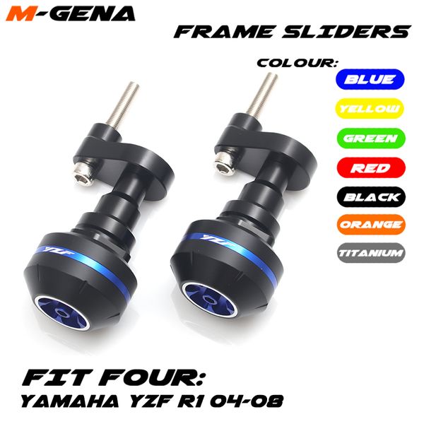 motorcycle cnc crash pad frame slider protection guard for yzf1000 yzf 1000 r1 yzf1000r1 yzfr1 yzf-r1 2004-2008
motorcycle cnc crash pad frame slider protection guard for yzf1000 yzf 1000 r1 yzf1000r1 yzfr1 yzf-r1 2004-2008