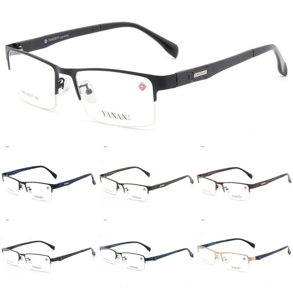 18 ultra light metal frame men's business myopia half-frame multiple myopia glasses glasses frames, Silver
18 ultra light metal frame men's business myopia half-frame multiple myopia glasses glasses frames, Silver