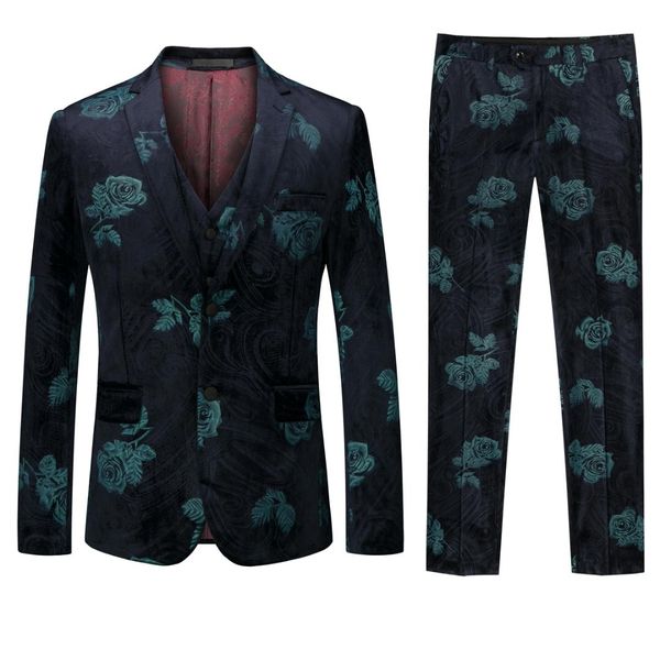 markyi 2019 winter rose print mens classic suits single button wool dress suits for men 3 pieces party slim fit tuxedo suit, White;black
markyi 2019 winter rose print mens classic suits single button wool dress suits for men 3 pieces party slim fit tuxedo suit, White;black