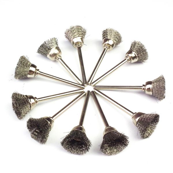 10pcs mini rotary stainless steel wire brush small wire wheel brushes disc dremel herramientas electricas mini drill accessories
10pcs mini rotary stainless steel wire brush small wire wheel brushes disc dremel herramientas electricas mini drill accessories