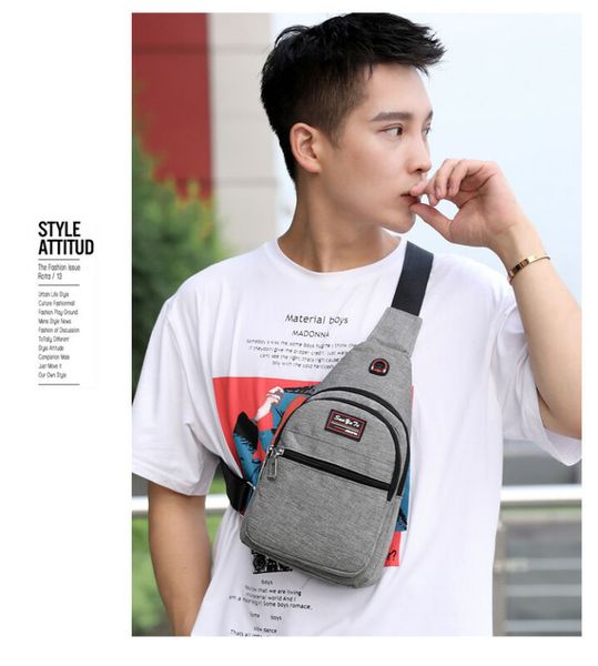 men chest pack messenger sling sport travel crossbody shoulder bag solid zipper
men chest pack messenger sling sport travel crossbody shoulder bag solid zipper