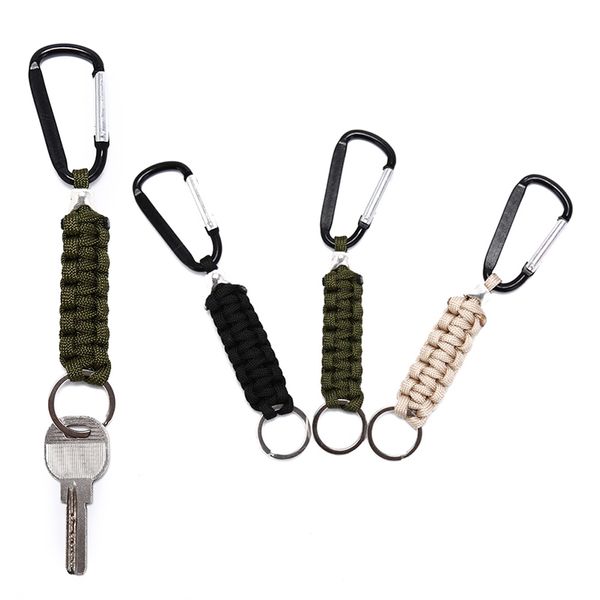safety survival gear tactical military strand cord parachute rope keyring carabiner kits lanyard keychain outdoor tools
safety survival gear tactical military strand cord parachute rope keyring carabiner kits lanyard keychain outdoor tools