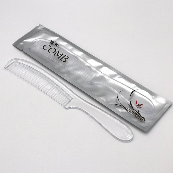 100pcs/set disposable plastic l supplies combs portable convenient individually wrapped combs for travel business trip l, Silver
100pcs/set disposable plastic l supplies combs portable convenient individually wrapped combs for travel business trip l, Silver