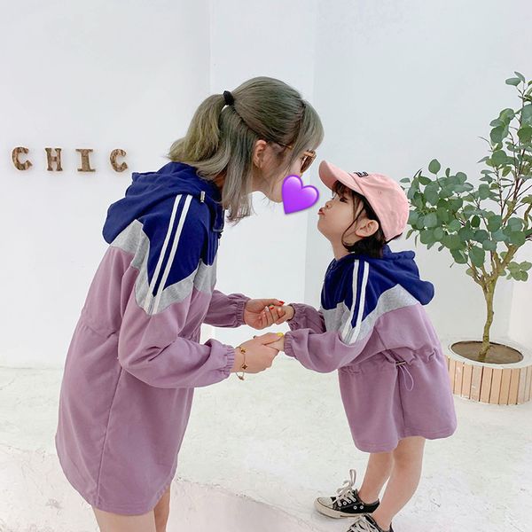 summer autumn tees street fashion mommy and daughter matching clothes hoodies cotton patchwork mother & daughter dresses, Blue
summer autumn tees street fashion mommy and daughter matching clothes hoodies cotton patchwork mother & daughter dresses, Blue