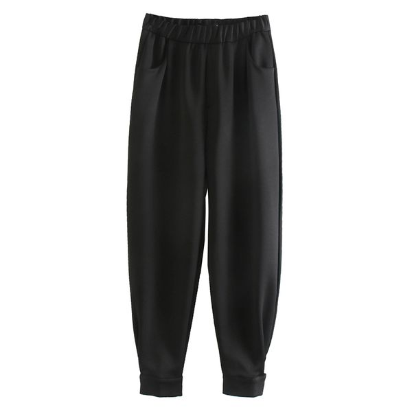agong spring new casual pants women fashion solid elastic waist trousers women elegant harem ankle banded pants female ladies cz, Black;white
agong spring new casual pants women fashion solid elastic waist trousers women elegant harem ankle banded pants female ladies cz, Black;white