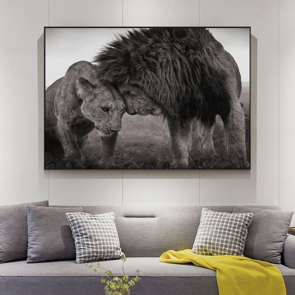 lions head to head холст картины на плакатах wall искусства и отпечатки африканских диких животных куадрос картинки для украшения дома
lions head to head холст картины на плакатах wall искусства и отпечатки африканских диких животных куадрос картинки для украшения дома