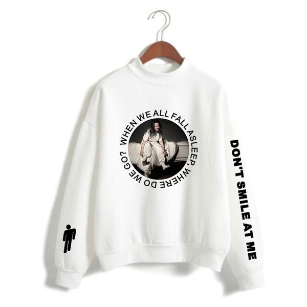 billie eilish print sweatshirts trendy high collar sweatshirt men/women billie eilish hoodie white wild boy/girl clothes, Black
billie eilish print sweatshirts trendy high collar sweatshirt men/women billie eilish hoodie white wild boy/girl clothes, Black