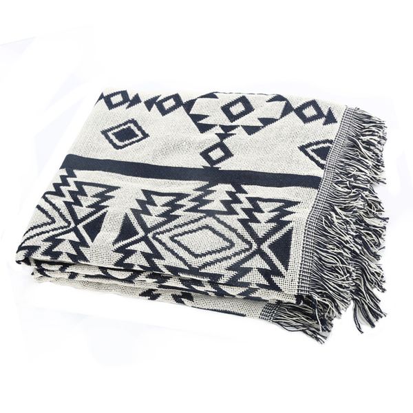 100% cotton blankets for chair sofa bed 90x90cm black knitted geometric printed towel blankets thick home decor throws blanket
100% cotton blankets for chair sofa bed 90x90cm black knitted geometric printed towel blankets thick home decor throws blanket