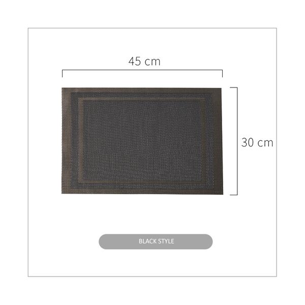 4pcs pvc placemats for kitchen table place mats for dining table heat resistant placements non-slip pads accessories lzp04
4pcs pvc placemats for kitchen table place mats for dining table heat resistant placements non-slip pads accessories lzp04