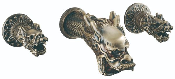 double handles antique brass widespread dragon pattern bathroom sink faucet wall mounted luxury tap
double handles antique brass widespread dragon pattern bathroom sink faucet wall mounted luxury tap