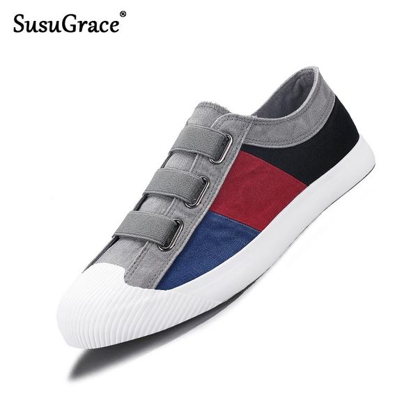 susugrace spring men casual canvas shoes summer loafers flats elastic band breathable zapatos de hombre non-slip hard-wearing, Black
susugrace spring men casual canvas shoes summer loafers flats elastic band breathable zapatos de hombre non-slip hard-wearing, Black