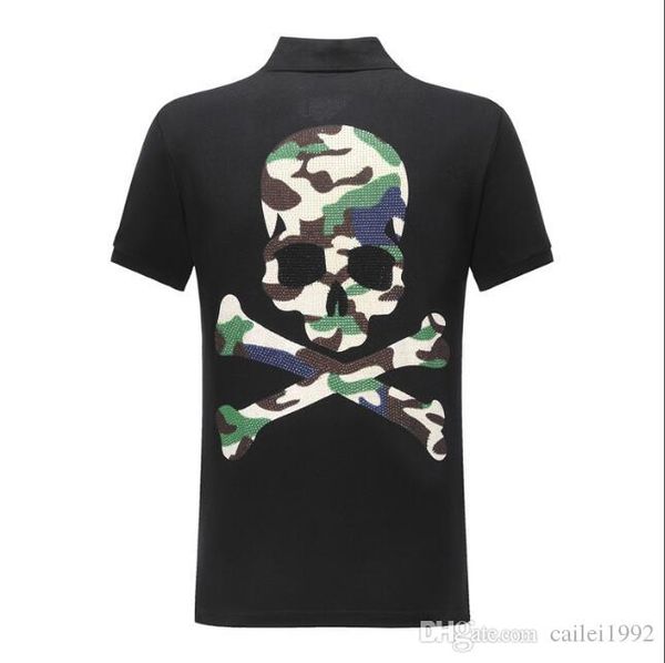 wholesale men's wear cotton large-size short-sleeved t-shirt summer lapel polo shirt phillip plain #6646, White;black
wholesale men's wear cotton large-size short-sleeved t-shirt summer lapel polo shirt phillip plain #6646, White;black