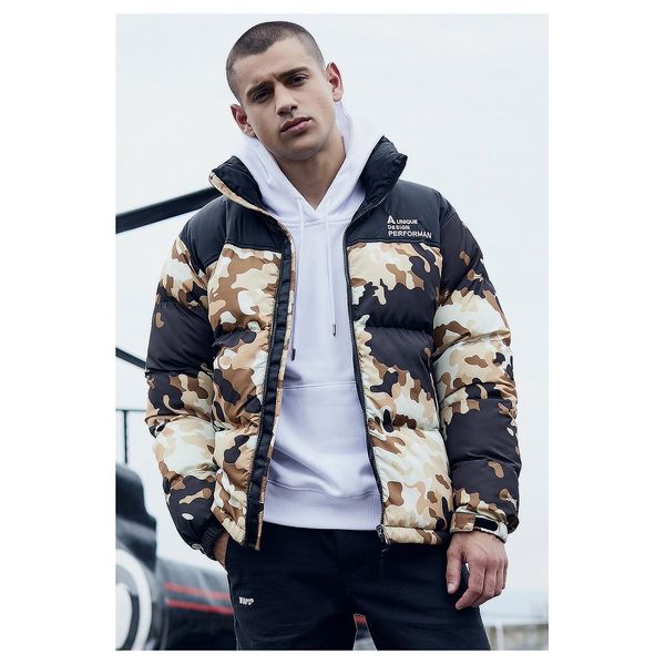 mens designer down luxury parkas new arrival spliced camouflage coat mens yonth casual activel outdoor jackets down coat 2019 winter, Black
mens designer down luxury parkas new arrival spliced camouflage coat mens yonth casual activel outdoor jackets down coat 2019 winter, Black