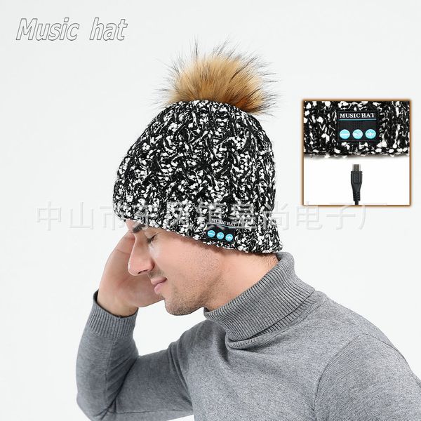 new arrival bluetooth knitted cap with furry mink ball hat cap winter magic hands-music mp3 hat for woman men smartphone warmer
new arrival bluetooth knitted cap with furry mink ball hat cap winter magic hands-music mp3 hat for woman men smartphone warmer