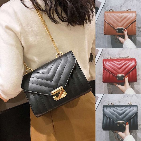 30#fashion women solid button color shoulder chains bags small bags for women messenger phone bag tas wanita
30#fashion women solid button color shoulder chains bags small bags for women messenger phone bag tas wanita